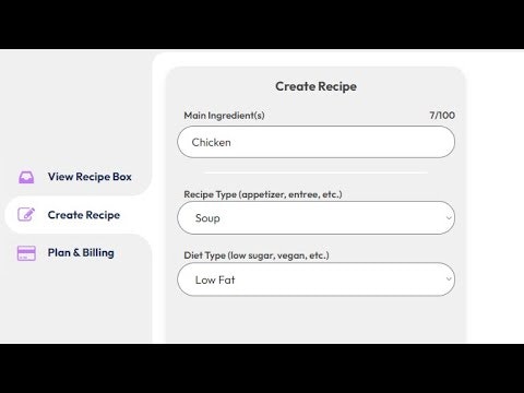 AI Recipe Writer gallery image
