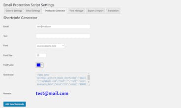 Email Protection Script and WP Plugin gallery image