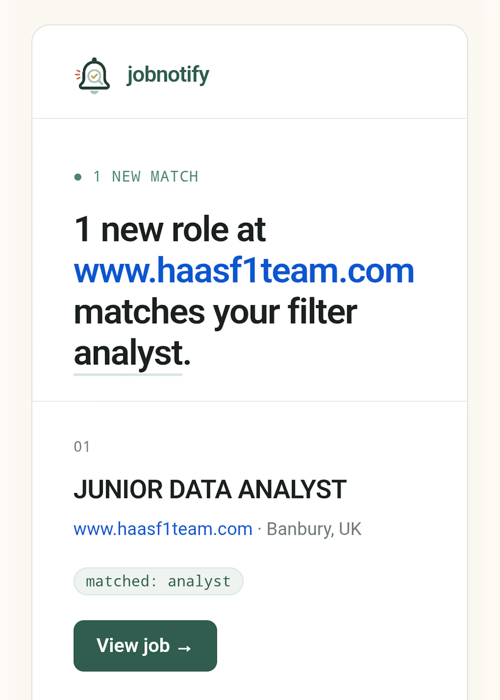 JobNotify screenshot 3