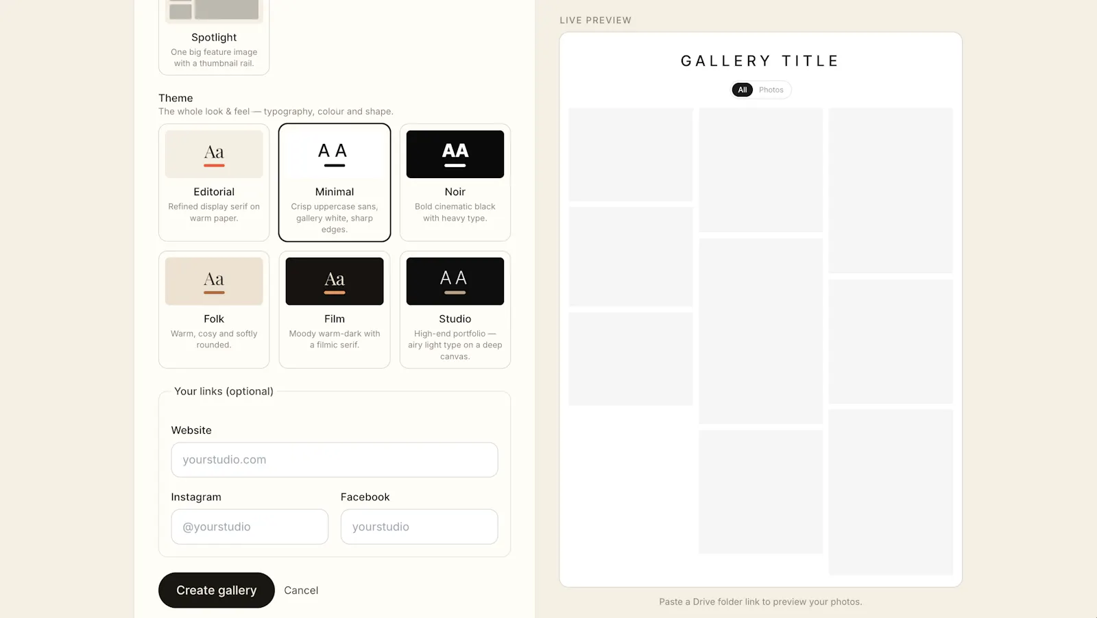 GalleryLink screenshot 3