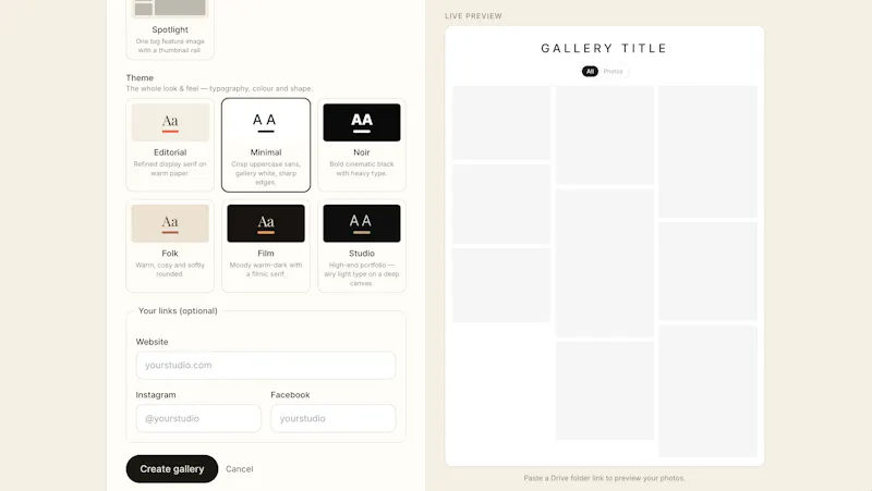 GalleryLink screenshot 3