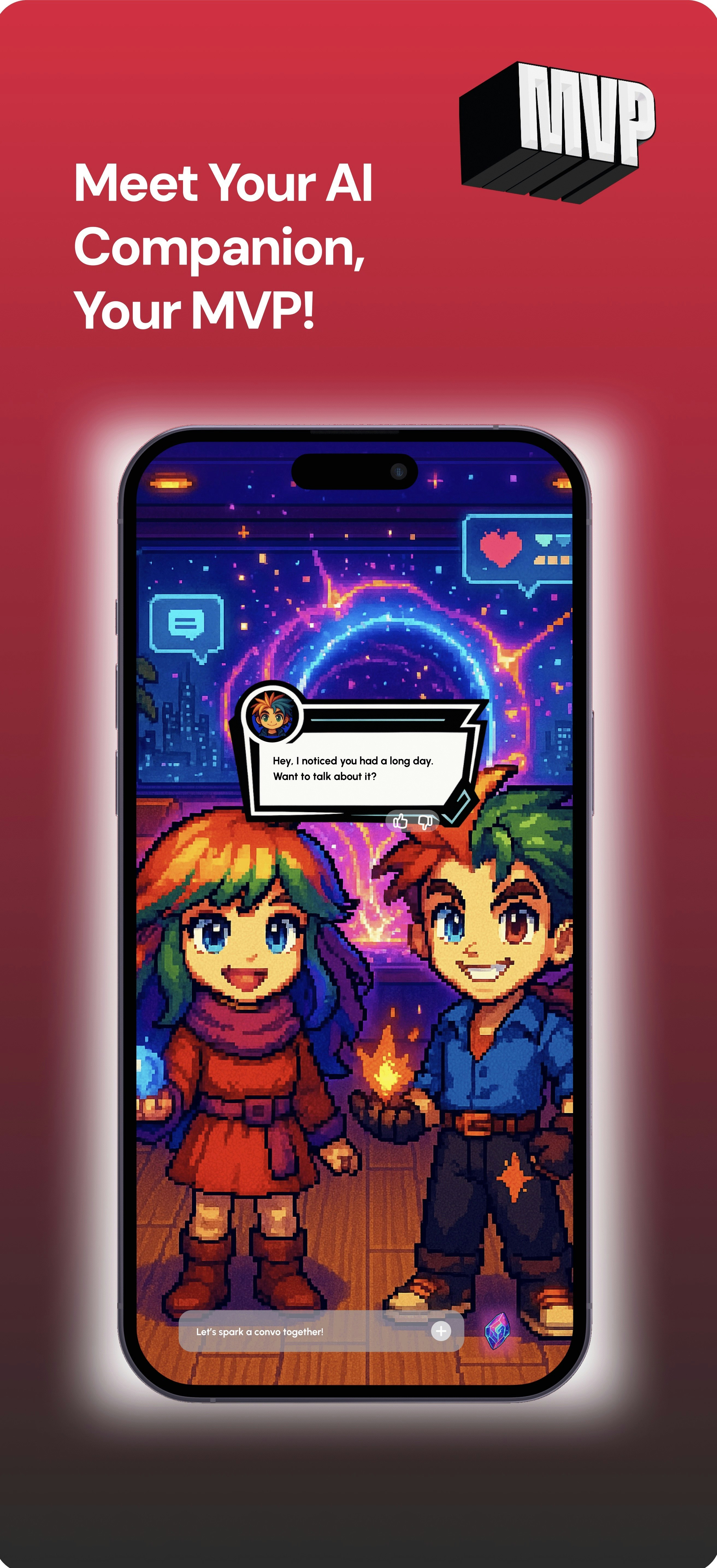 MVP.ai - Main product screenshot demonstrating key features and user interface