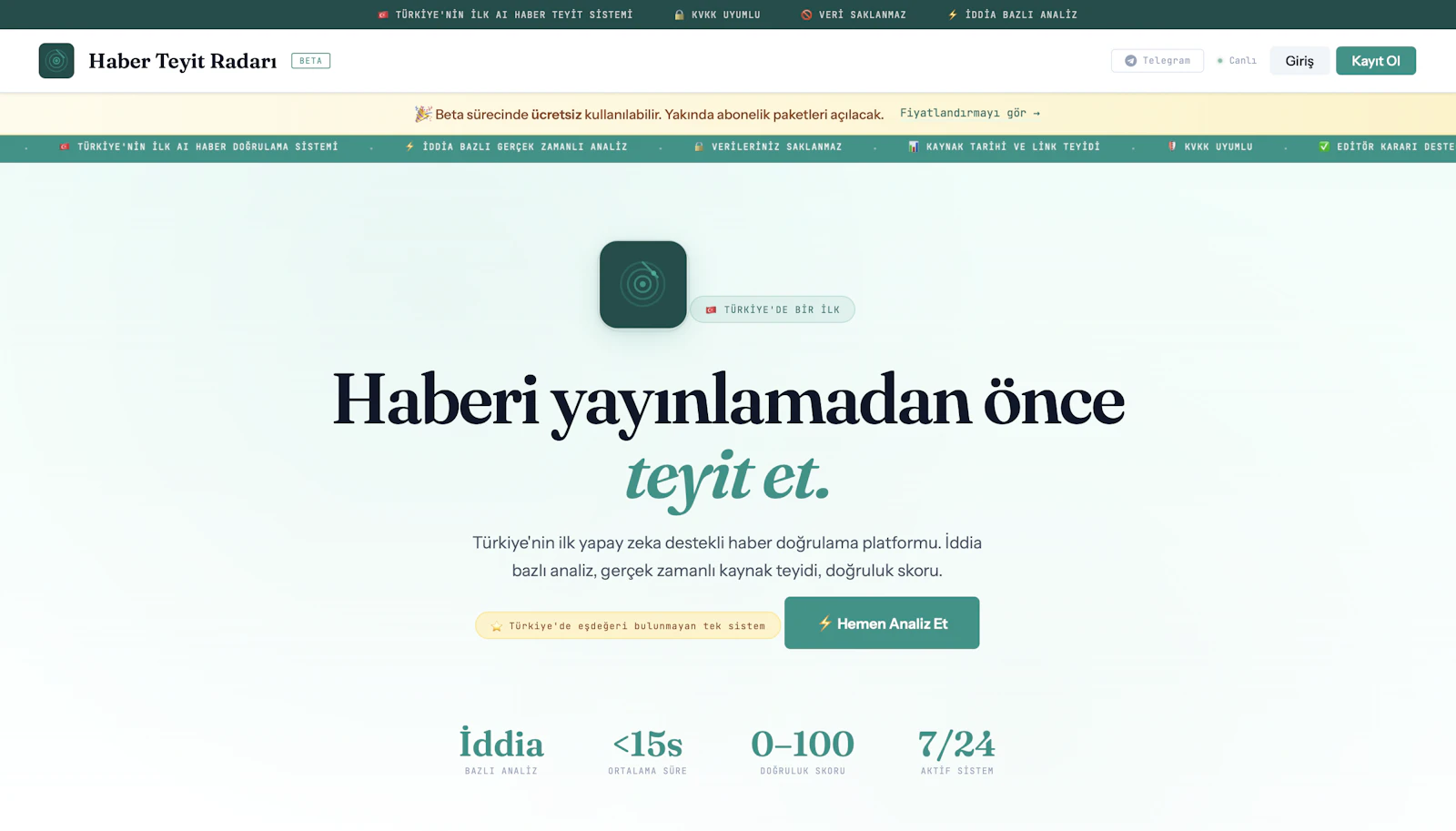 Haber Teyit Radarı screenshot 1