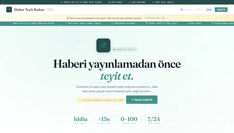 Haber Teyit Radarı screenshot 1