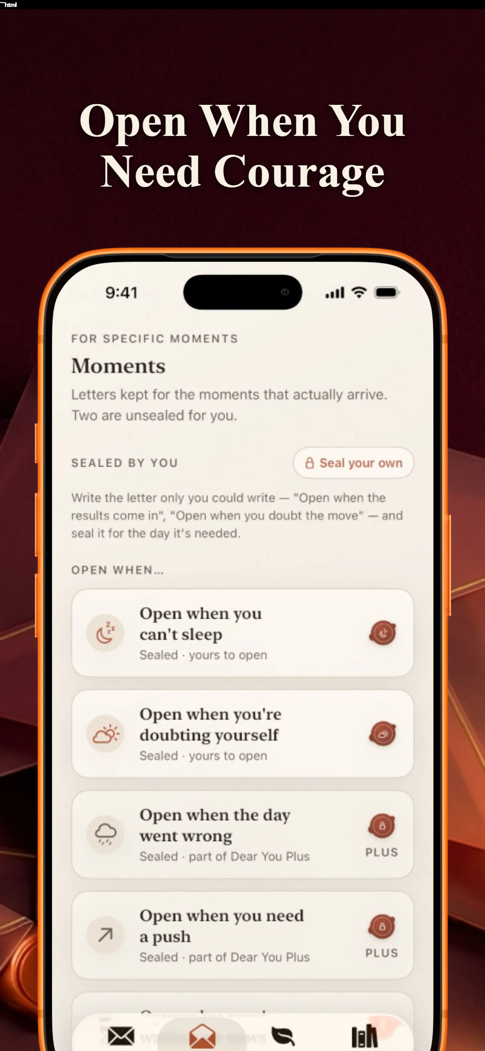 Dear You: Daily Letters screenshot 3