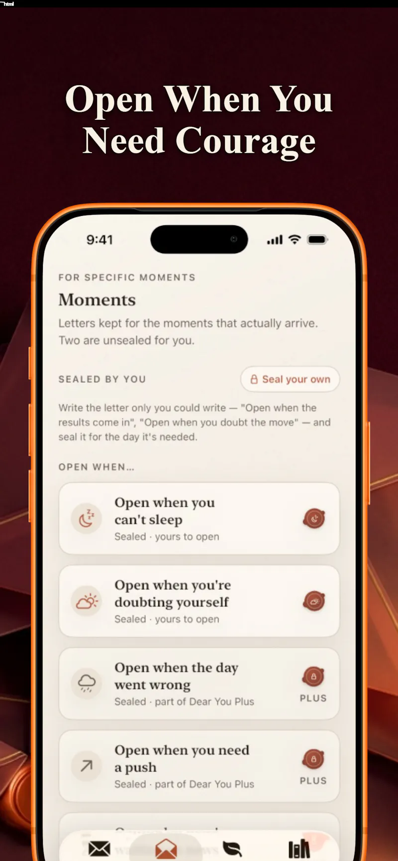 Dear You: Daily Letters screenshot 3