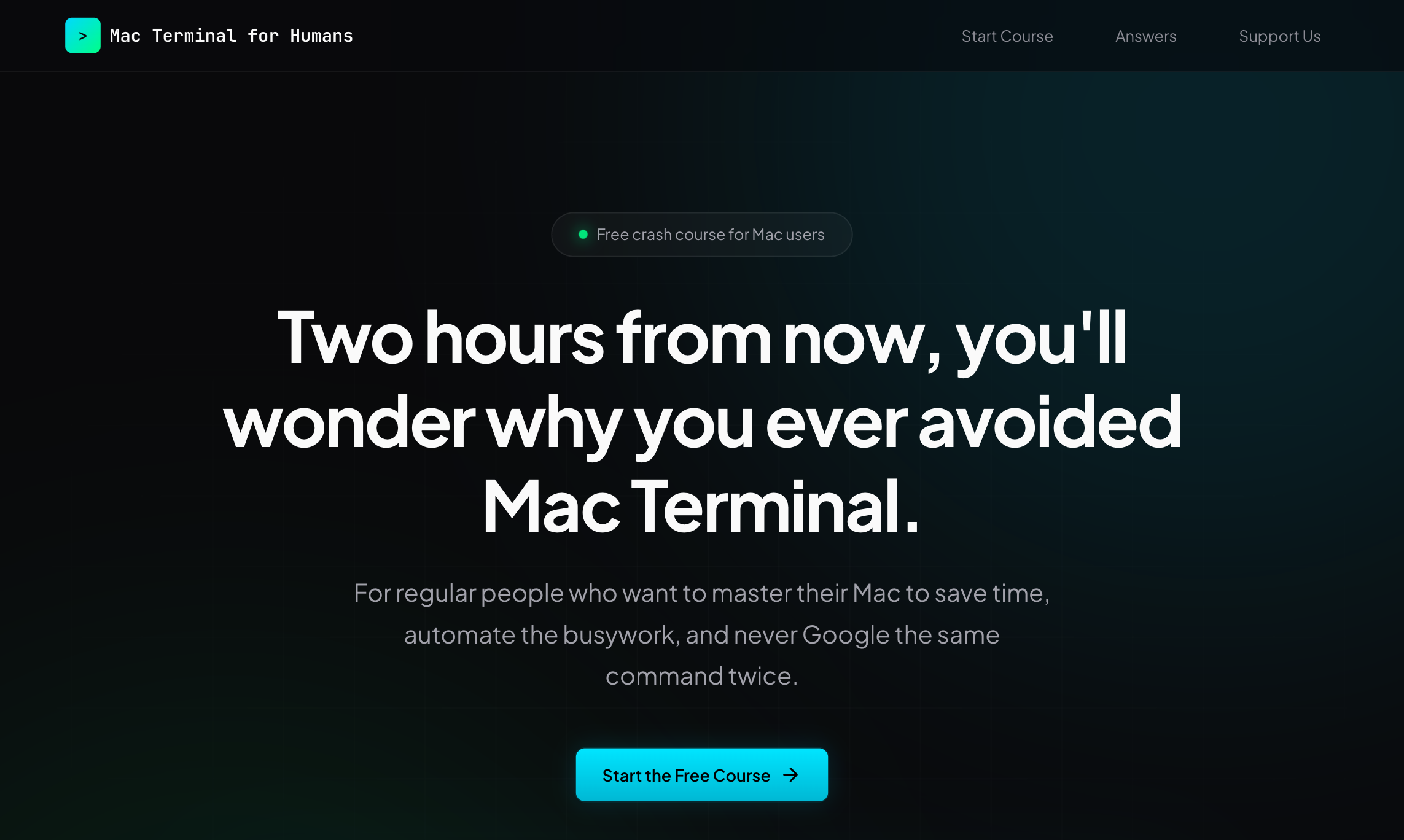Mac Terminal for Humans gallery image