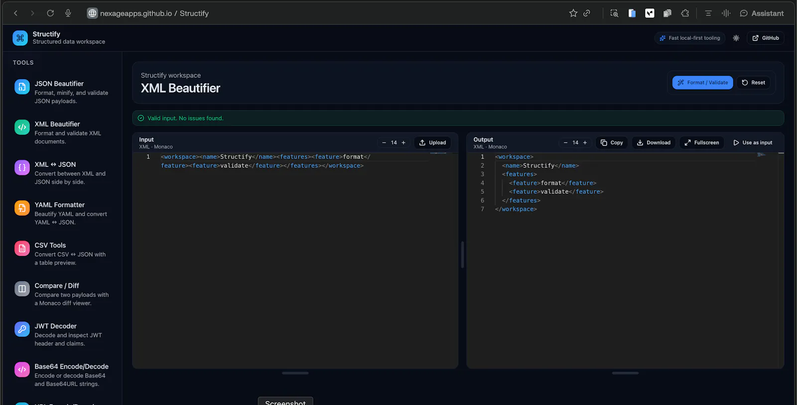 Structify screenshot 3