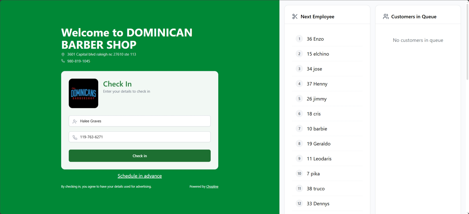 Chopline gallery image