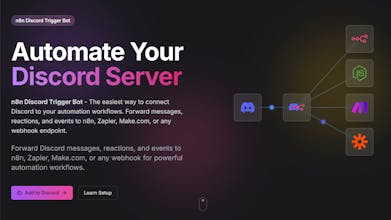 Discord Automation Trigger Bot gallery image