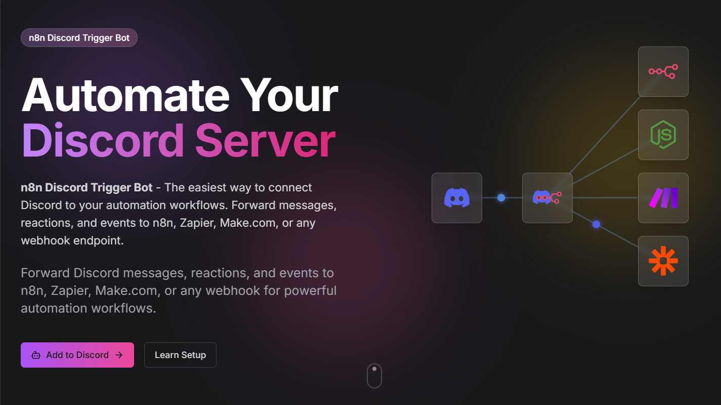 Mídia 2 de Discord Automation Trigger Bot