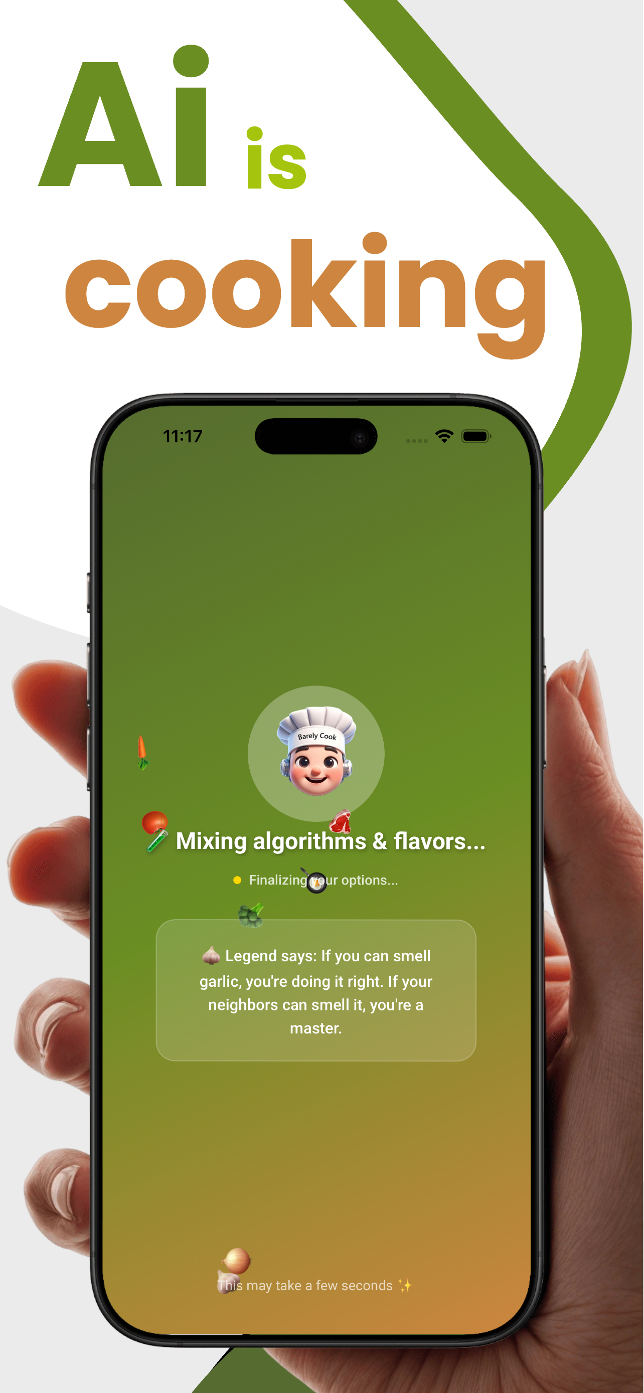 Barely Cook - Screenshot 4 showing product features and functionality