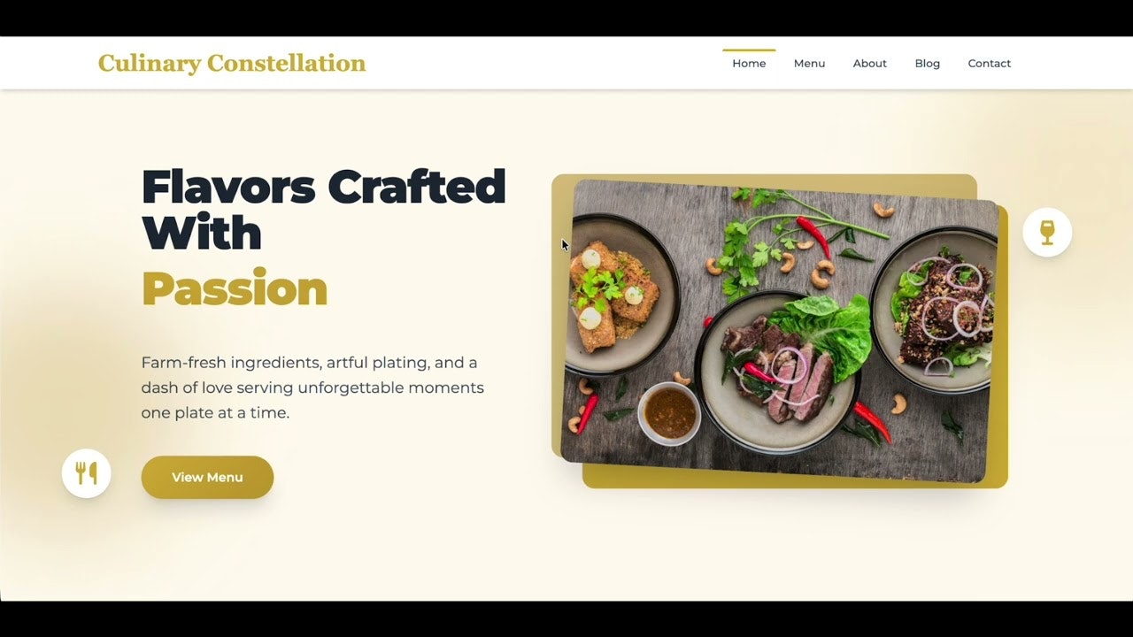 Culinary Constellation WordPress Theme gallery image