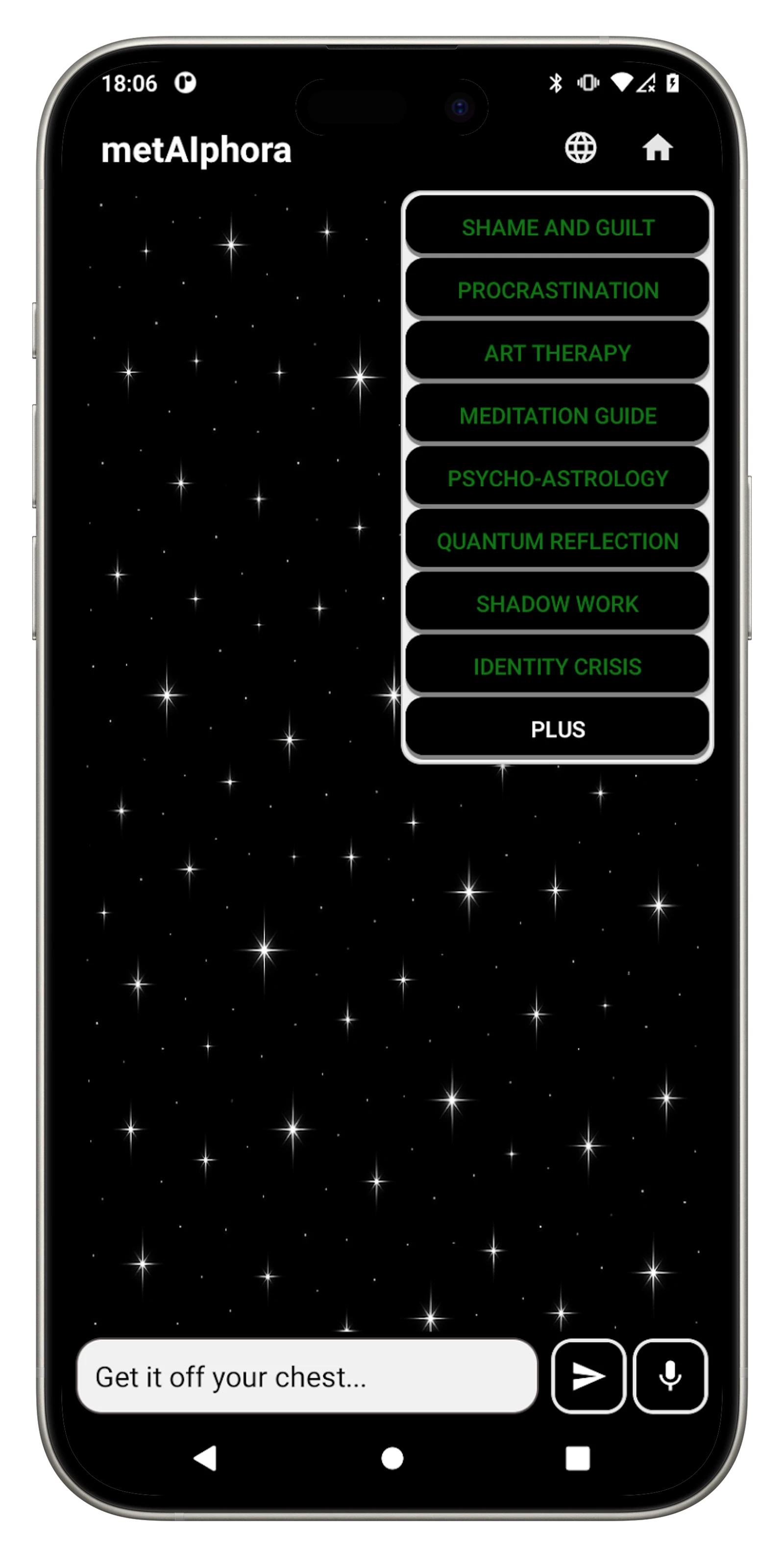 metAIphora - AI Psychoanalysis(Android) screenshot 4