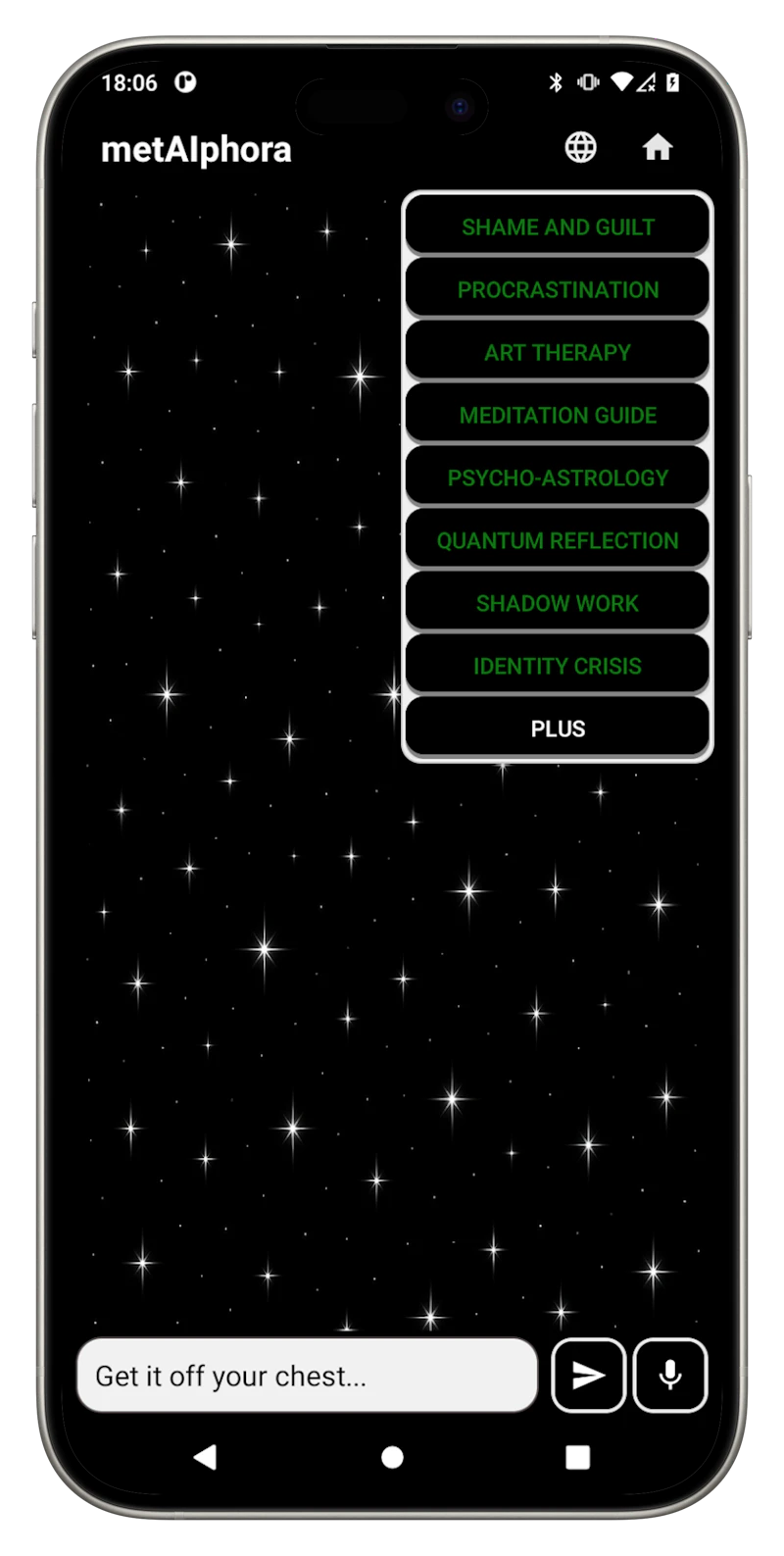 metAIphora - AI Psychoanalysis(Android) screenshot 4