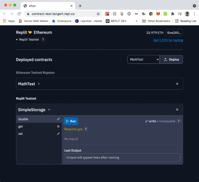 Solidity on Replit gallery image