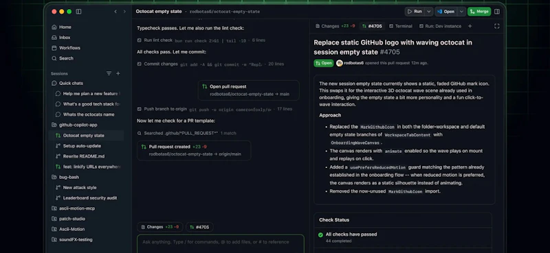 GitHub Copilot App screenshot 5