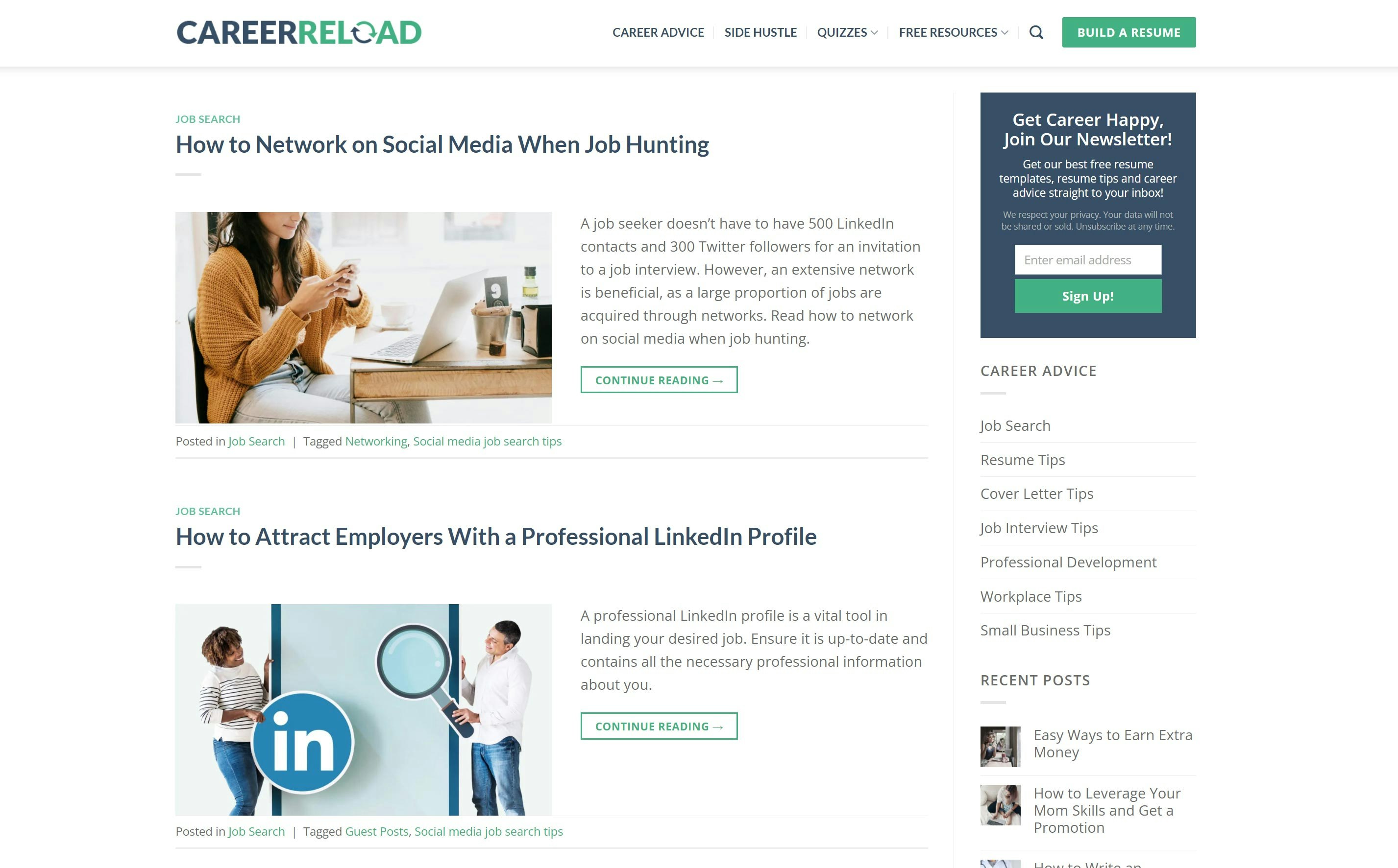 Free Resume Template Downloads gallery image