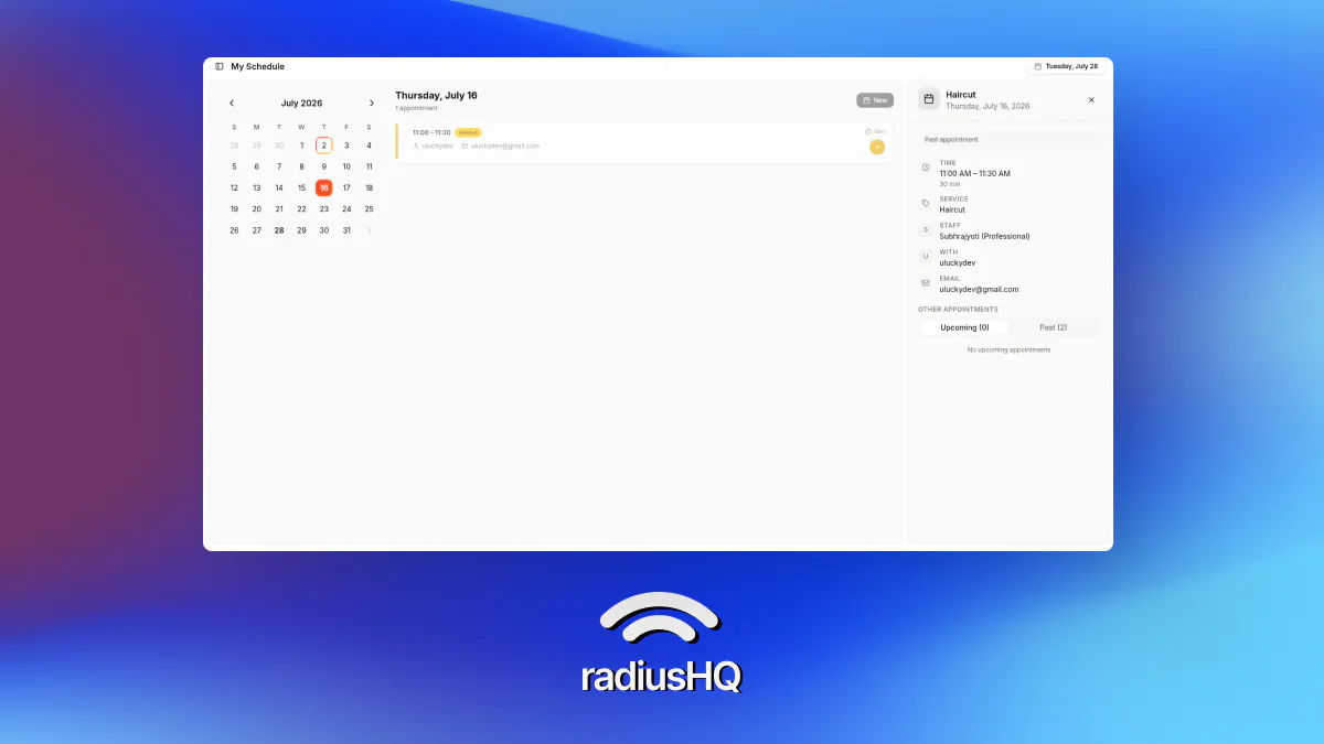 radiusHQ gallery image