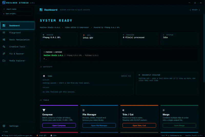 Reelnox Studio screenshot 2