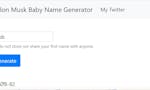Elon Musk Baby Name Generator image