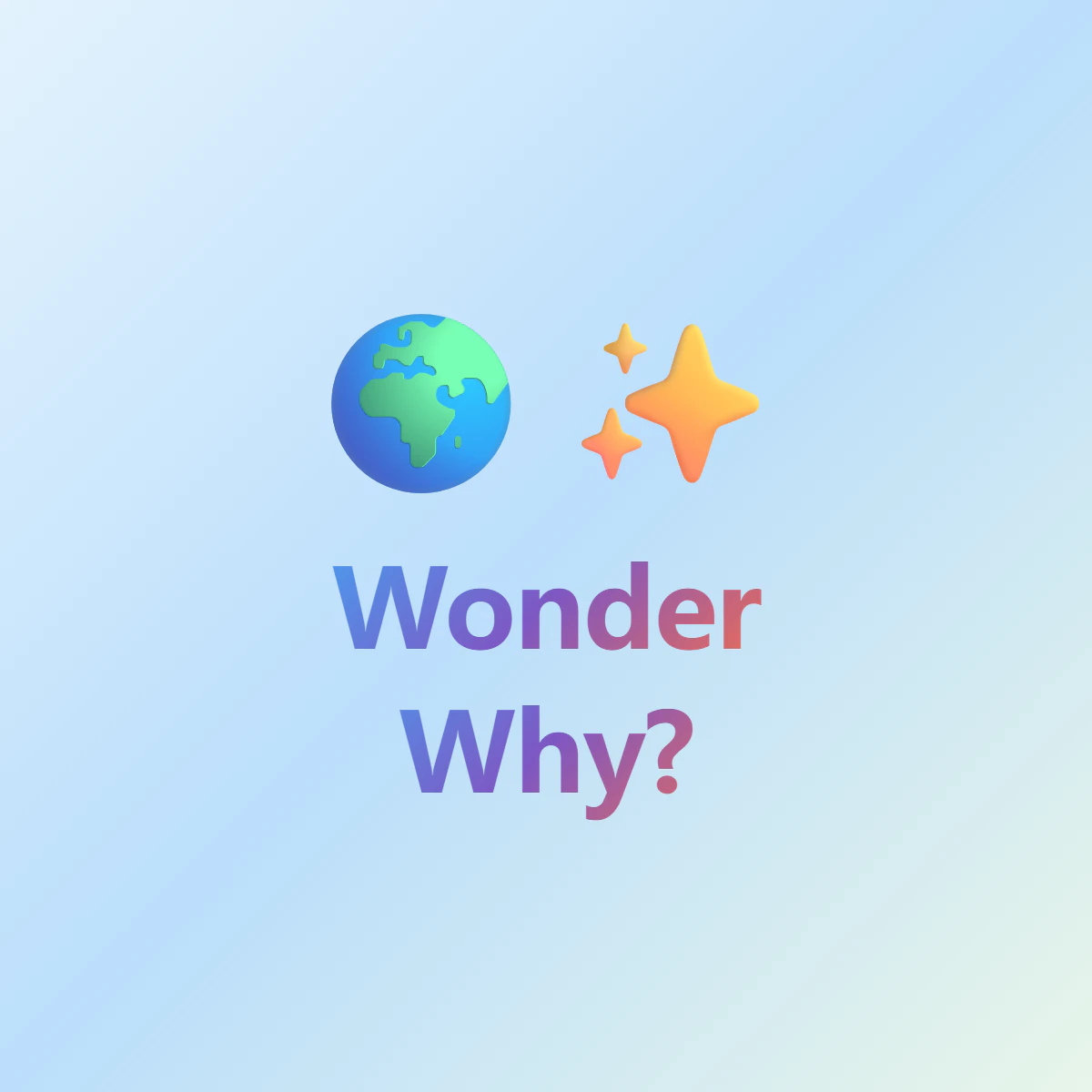 Wonder Why? Science animations for kids.