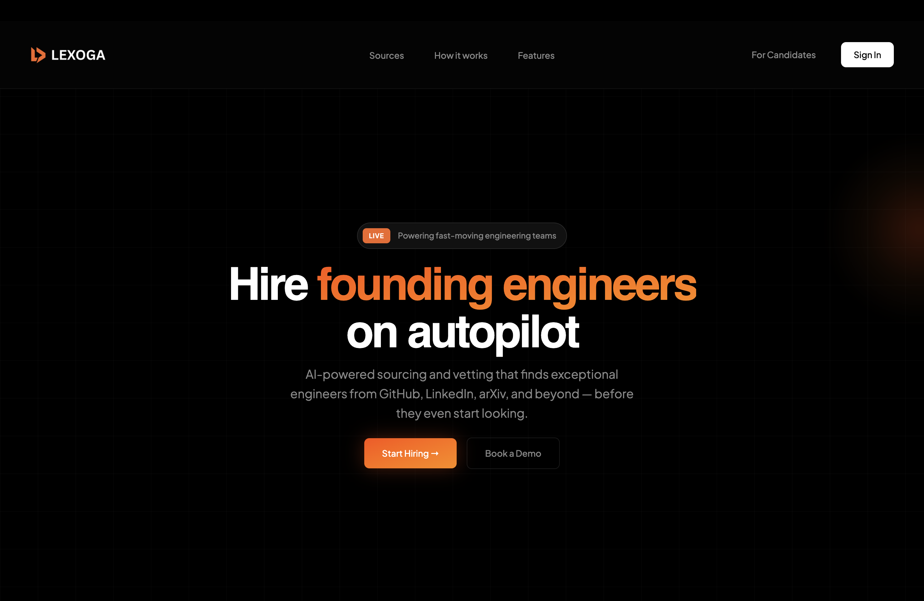 Lexoga - Main product screenshot demonstrating key features and user interface