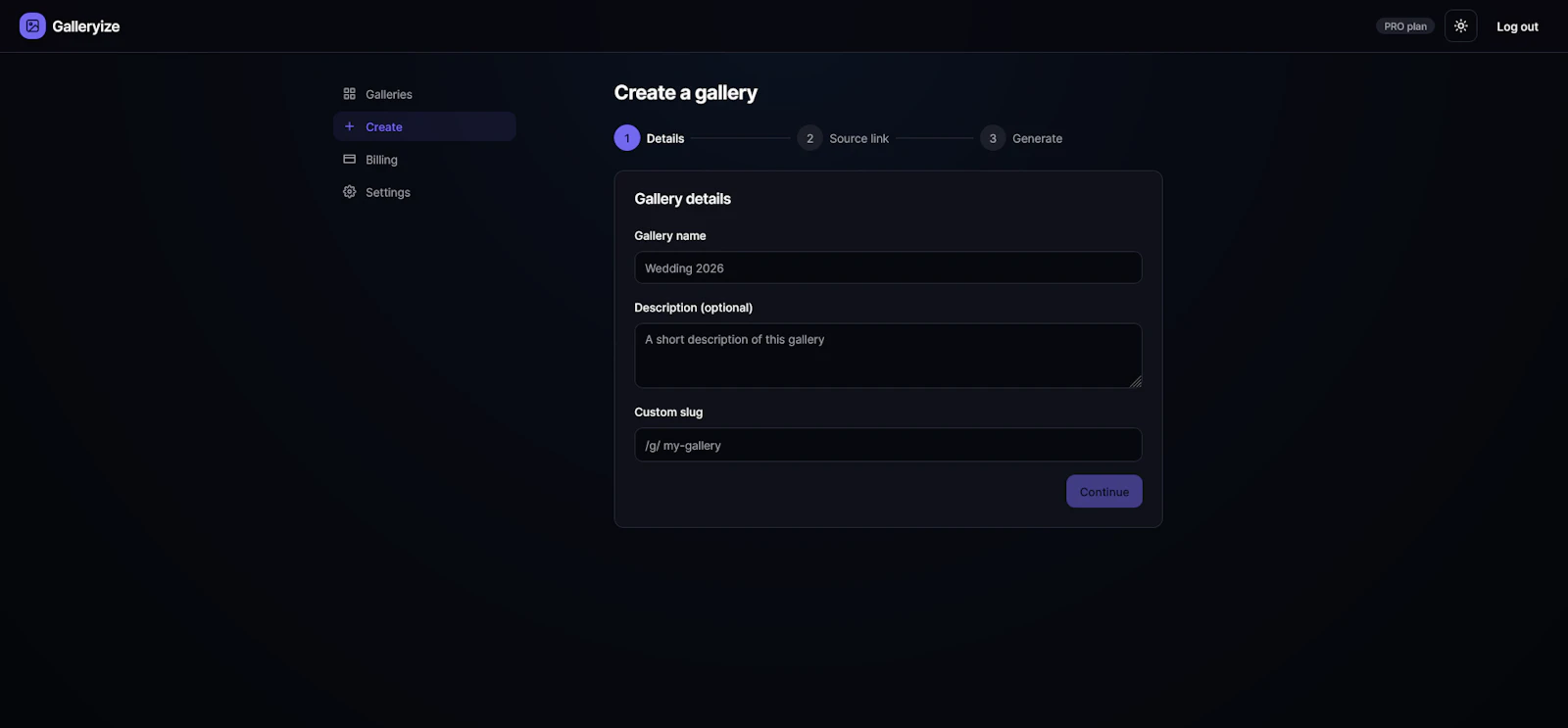 Galleryize screenshot 7