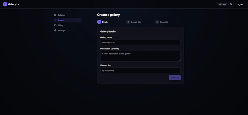 Galleryize screenshot 7