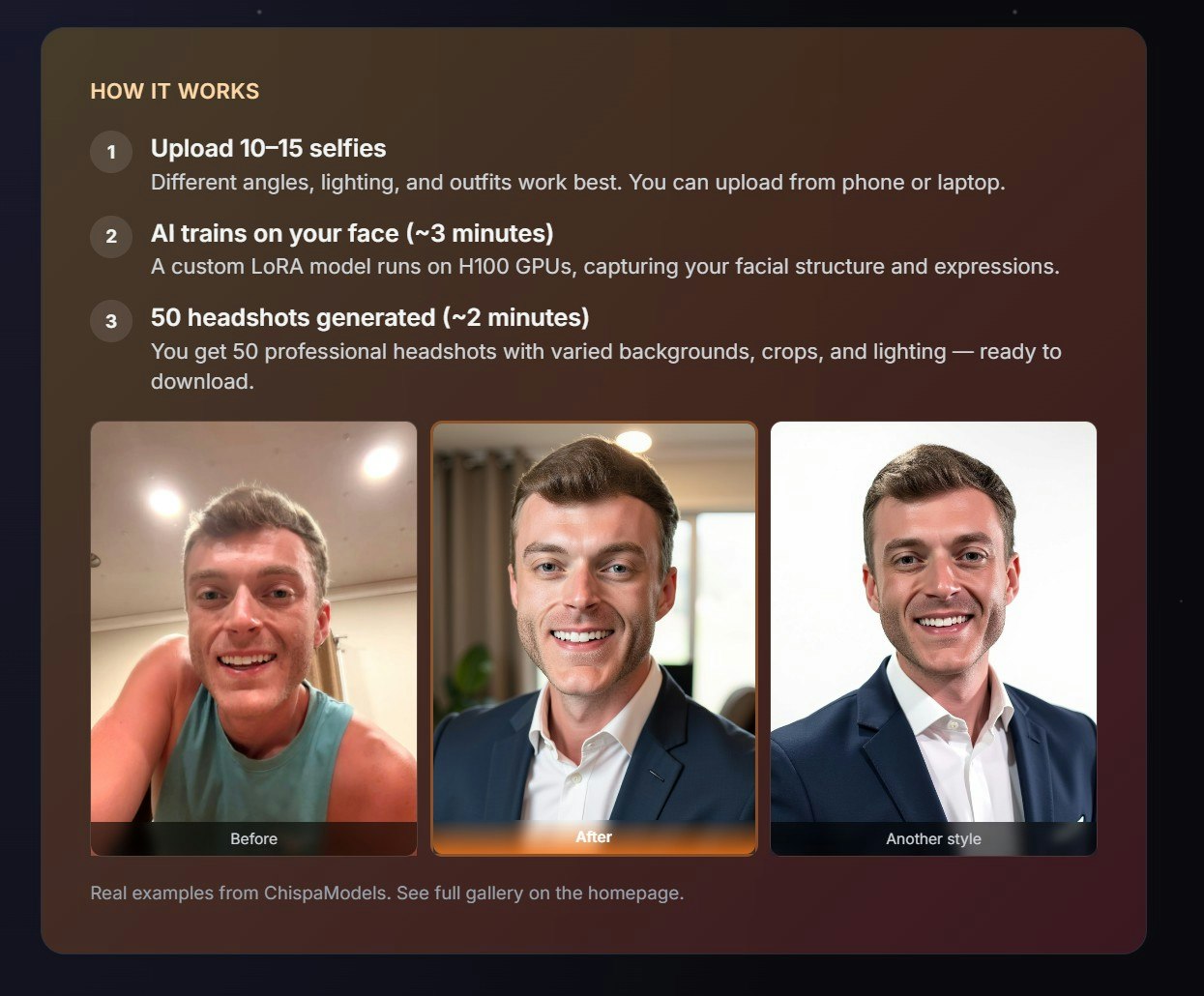 ChispaModels - Screenshot 2 showing product features and functionality