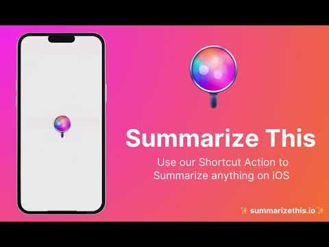 startuptile Summarize This-Summarize text youtube tweets and anything else you want