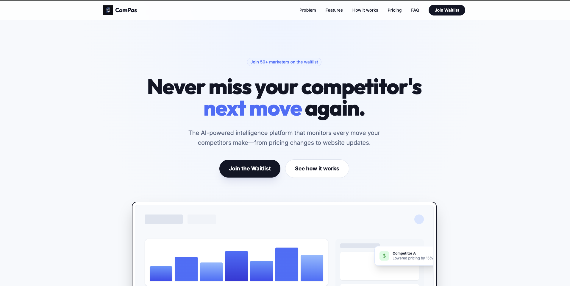ComPas - Main product screenshot demonstrating key features and user interface