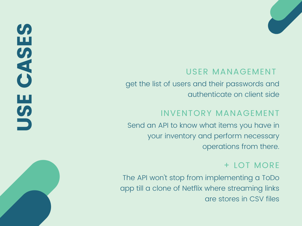 CSV2API gallery image