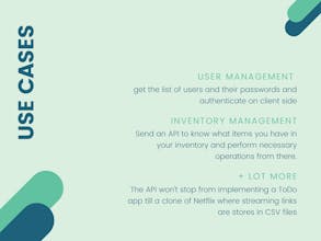 CSV2API gallery image