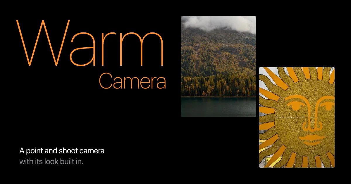 Warm Camera gallery image