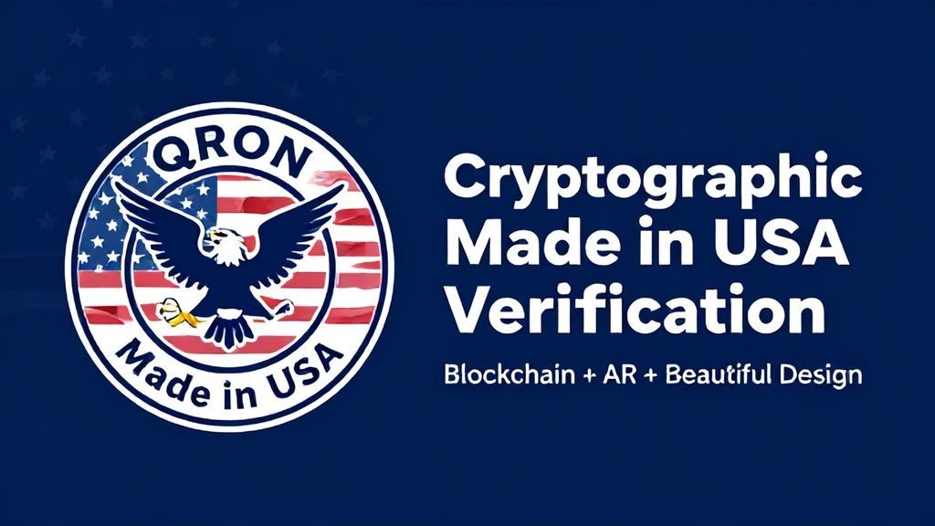 **QRON American Eagle Seal** - Main product screenshot demonstrating key features and user interface
