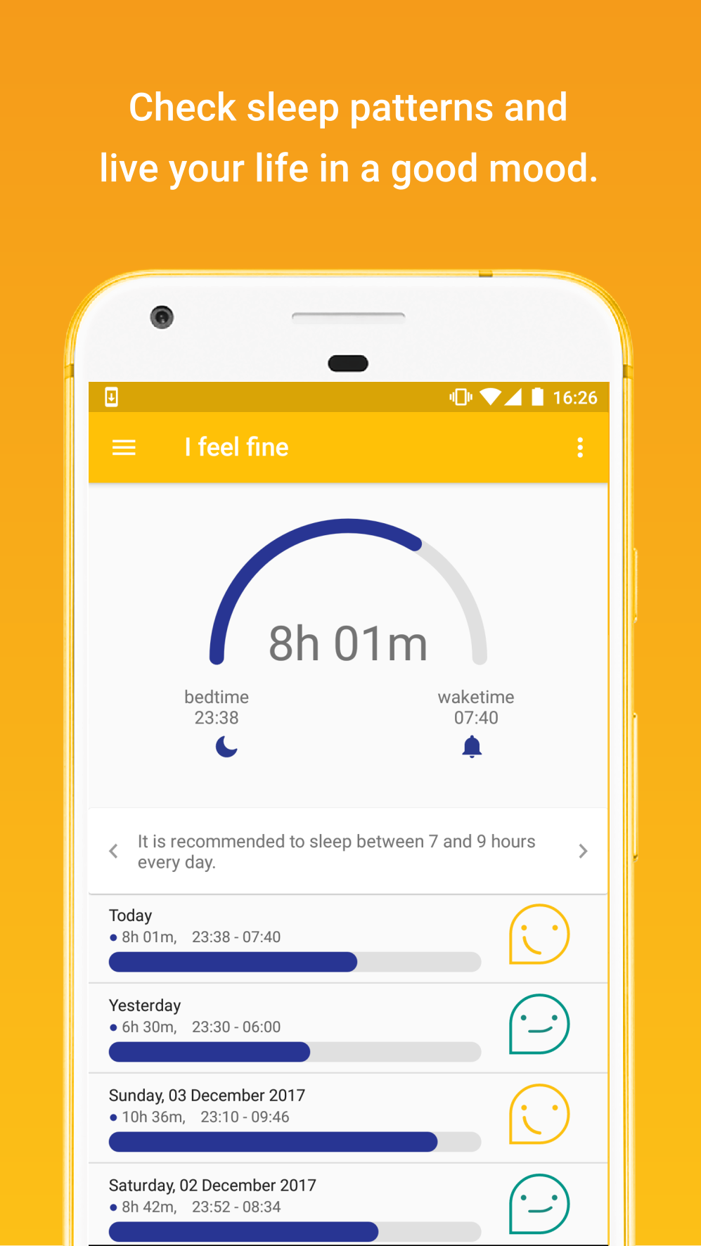 UP! - The smart mood diary gallery image