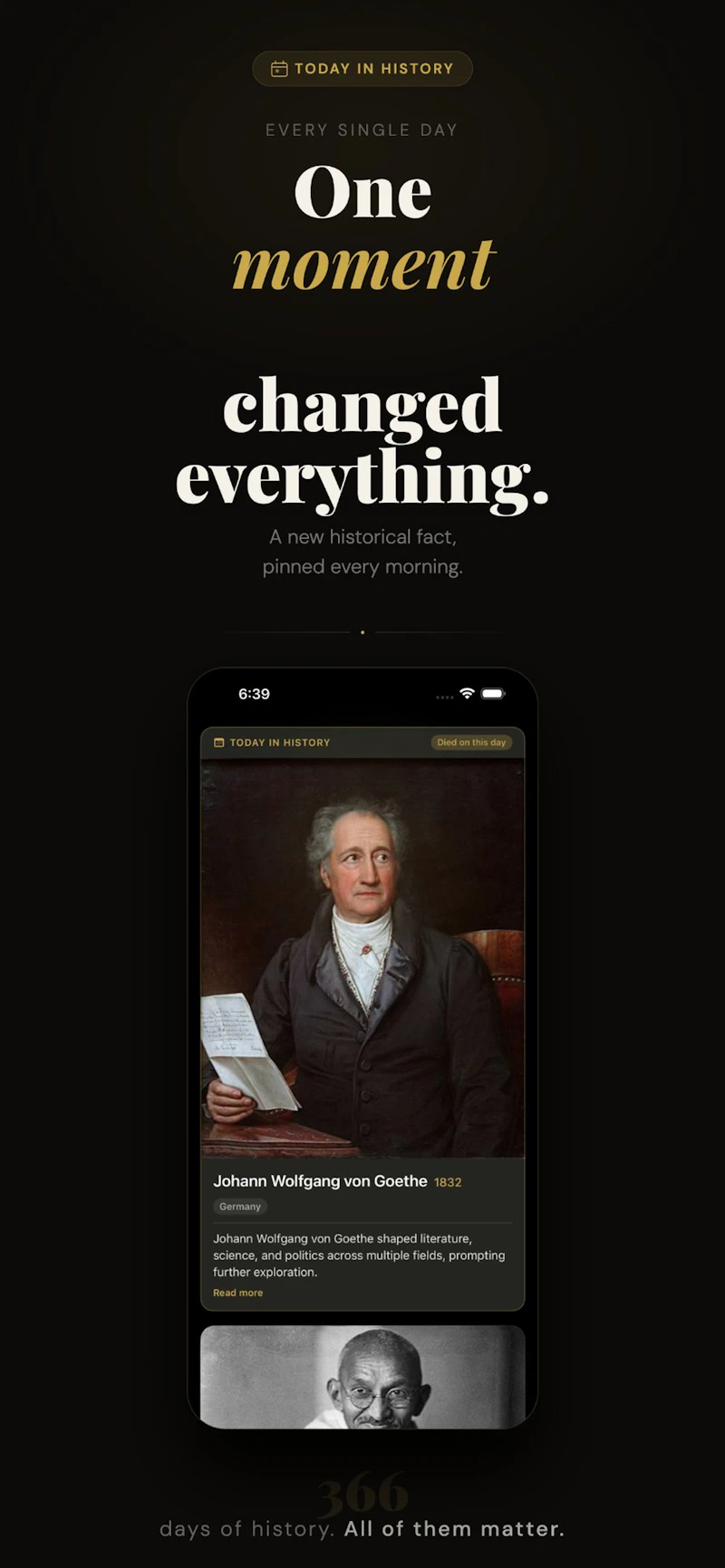 Today in History: Flashback screenshot 2