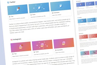 Notion Social Media Kit gallery image