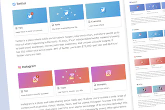 Notion Social Media Kit gallery image