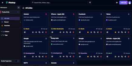 Pindrop - Links Manager gallery image