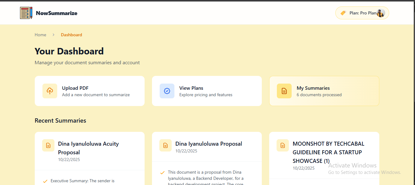 NowSummarize gallery image