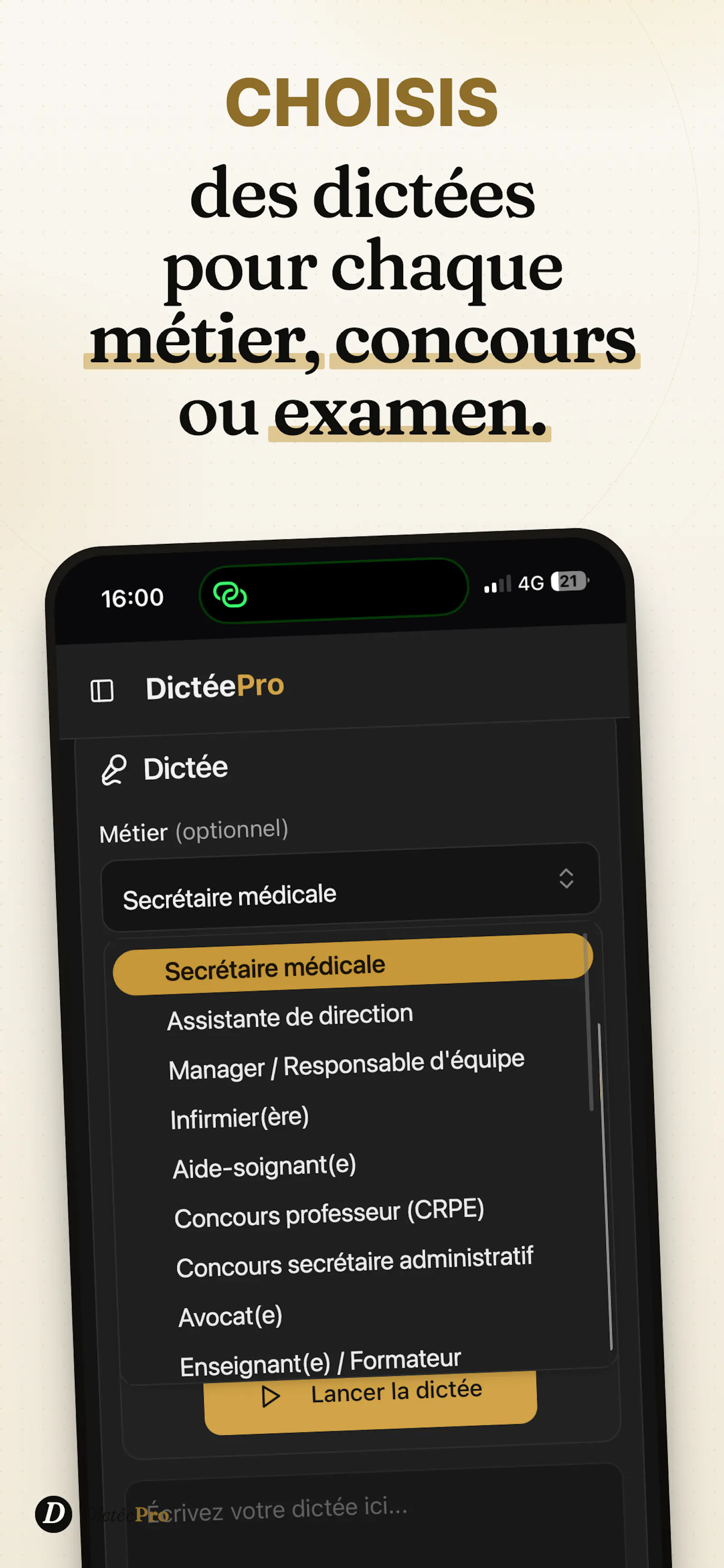 DictéePro screenshot 1