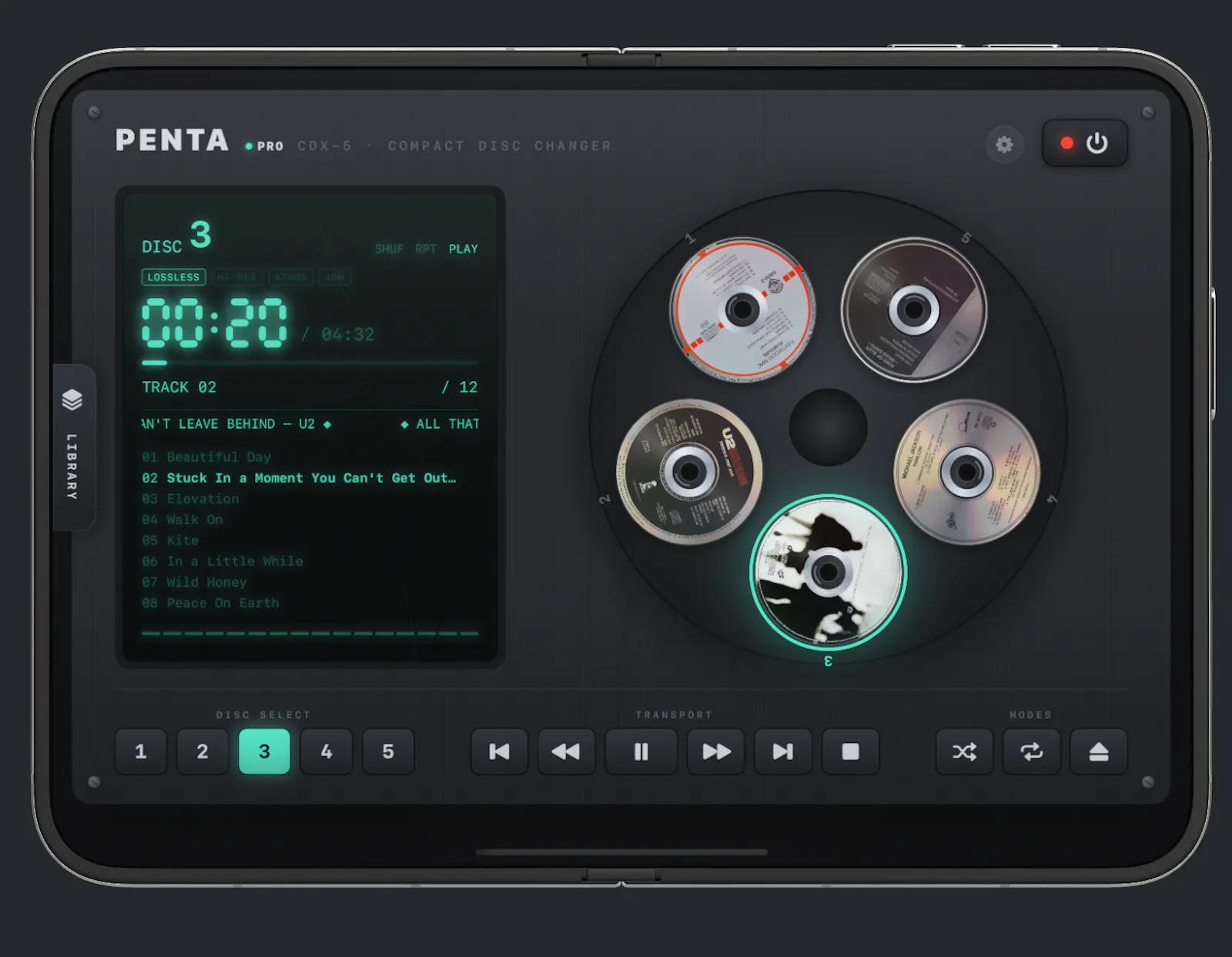 Penta - CD Player & Changer screenshot 8