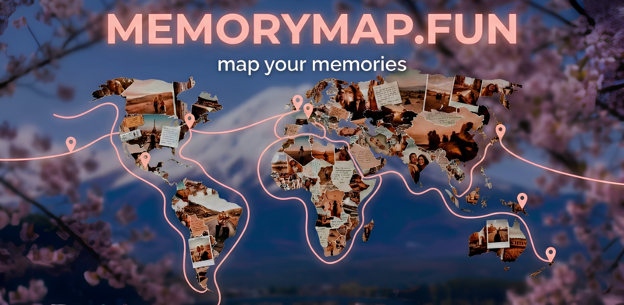 Memory Map - Main product screenshot demonstrating key features and user interface