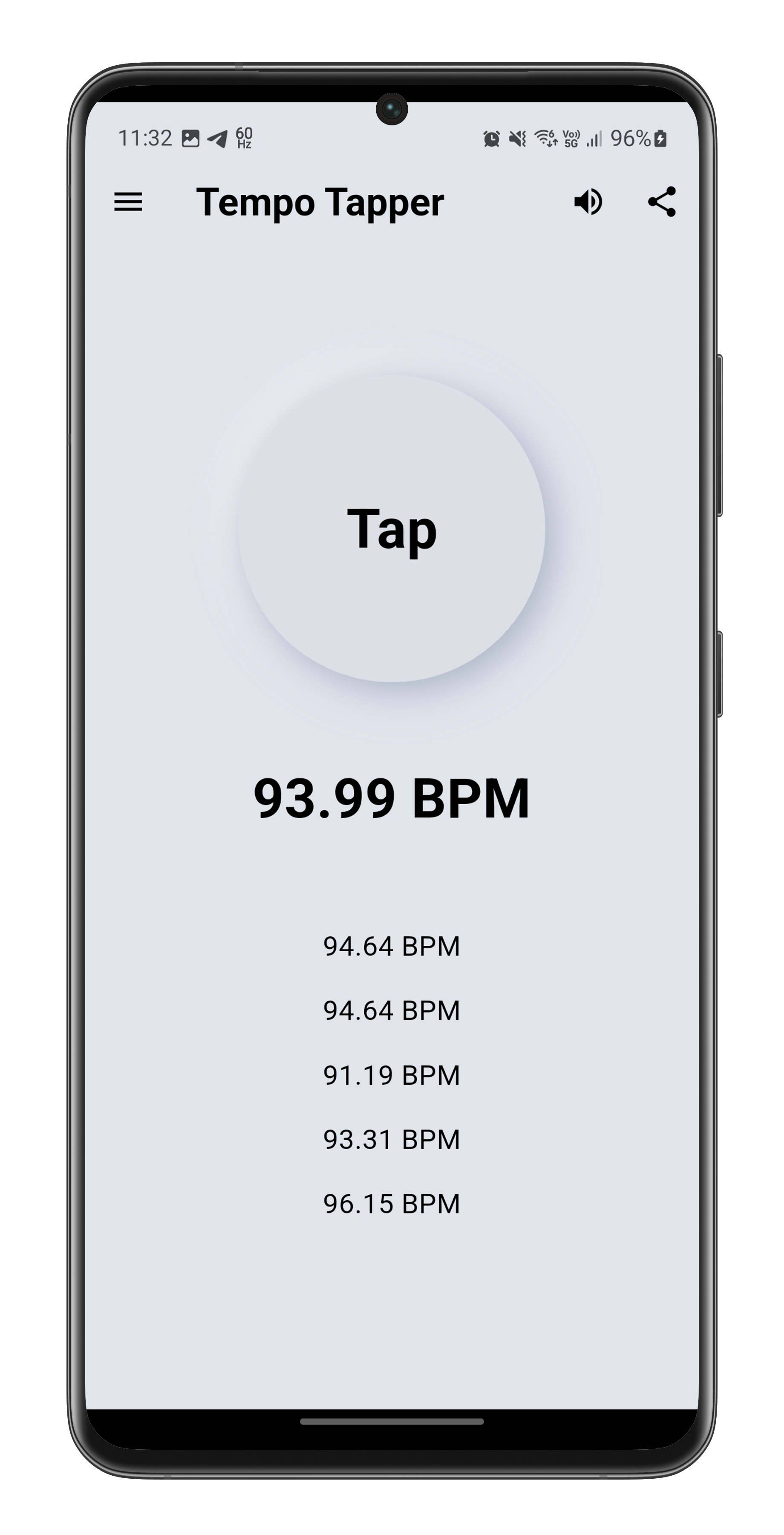 Music BPM Finder - Tap to find BPM App gallery image