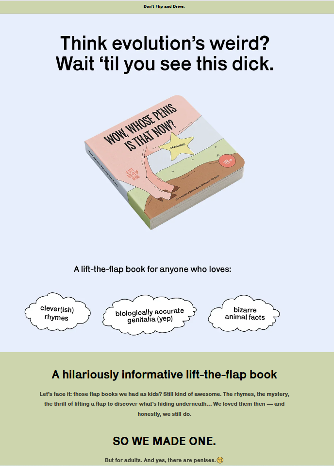 Wow, Whose Penis Is That Now? gallery image