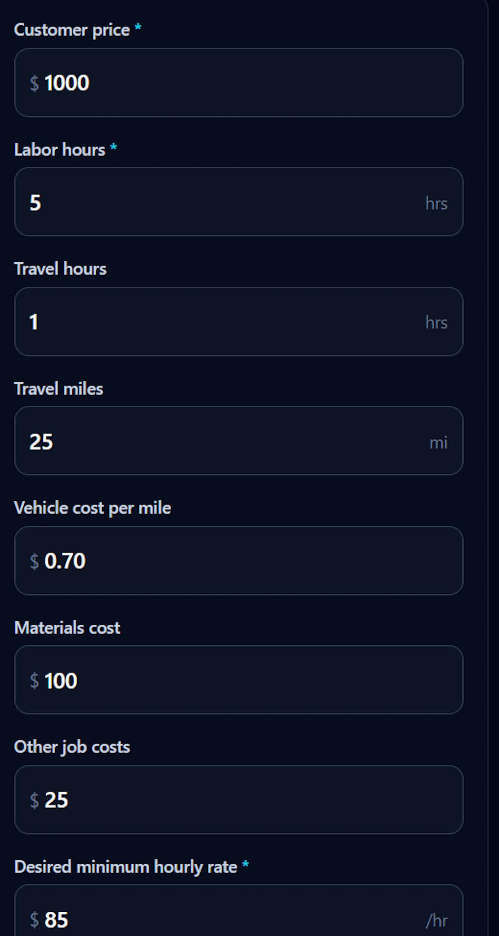 JobProfit — Is this job worth it? screenshot 2