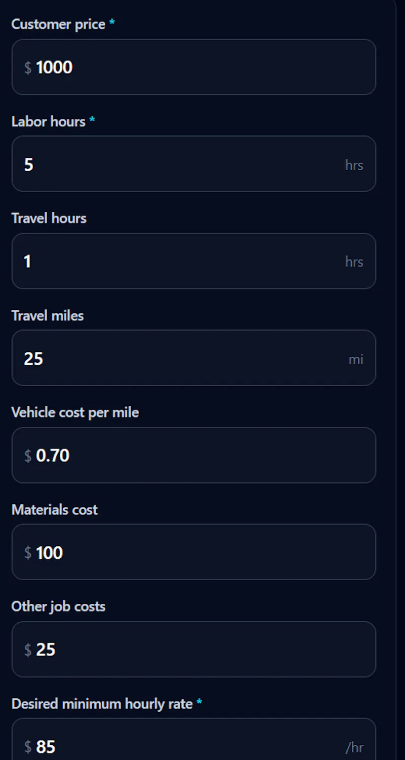 JobProfit — Is this job worth it? screenshot 2