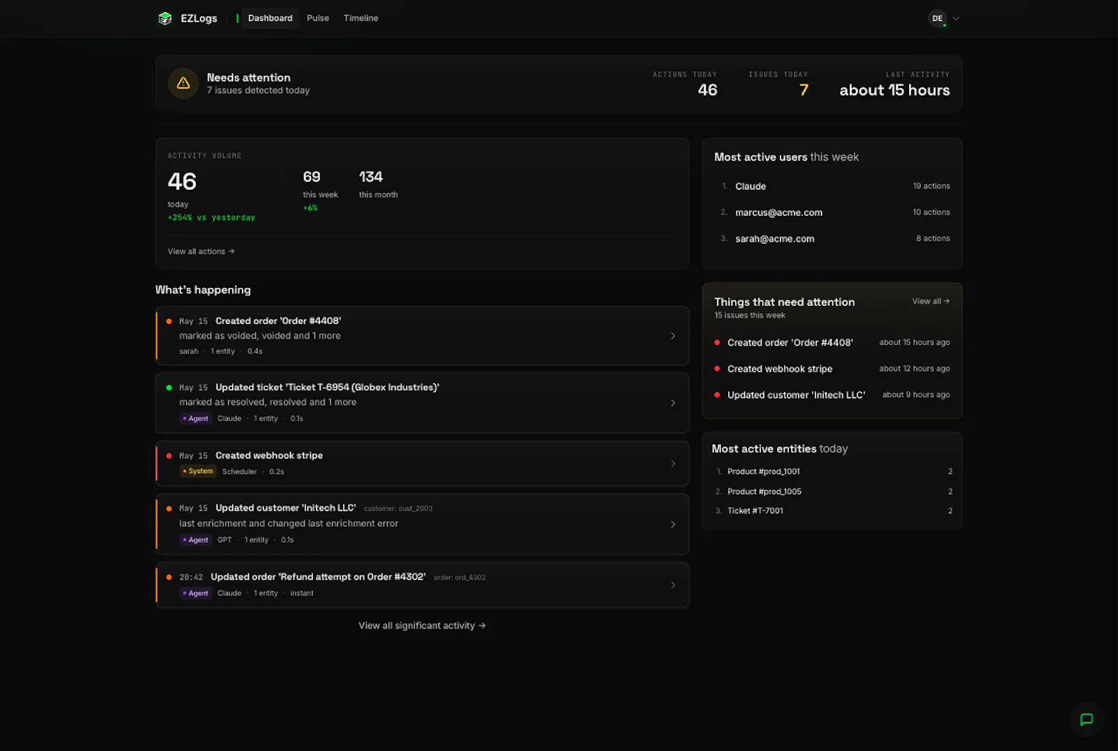 EZLogs screenshot 3